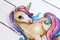 Magic Unicorn P-317 / SR-317 Plastic Canvas Counted Cross Stitch Kit